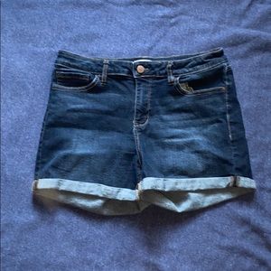 Classic Blue Lauren Conrad Jean Shorts